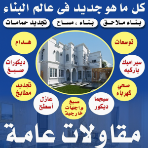 مقاولات عامة