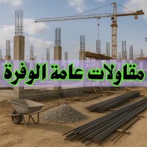 مقاولات عامة الوفرة